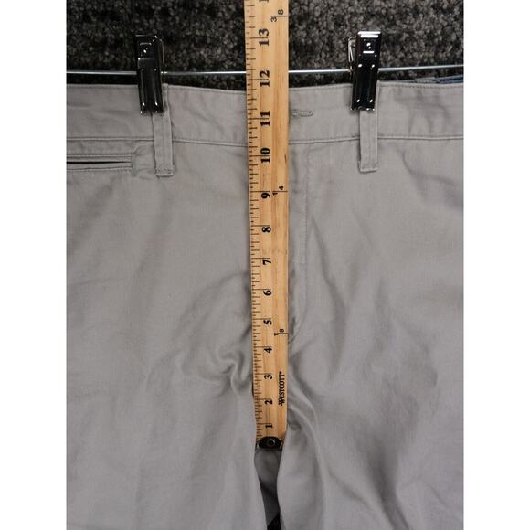 Polo Ralph Lauren Shorts Mens 34 (Tag 33) Gray Relaxed Fit Chino Preppy Golf - Picture 7 of 12